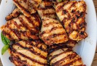 Succulent Grilled Boneless Chicken Thighs