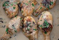 Indulgent Creamy Chicken Drumsticks
