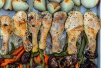One Pan Golden Roasted Chicken and Vegetables