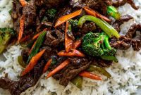 Sizzling Beef and Greens