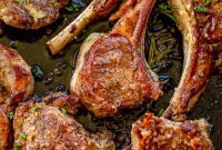 Succulent Pan-Seared Lamb Chops