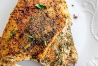 Golden Roasted Turkey Thighs