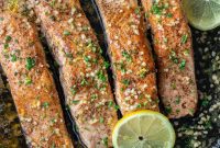 Zesty Lemon Butter Salmon