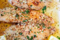 Golden Garlic Butter Tilapia