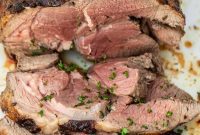 Succulent Boneless Roast Lamb