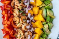 Tropical Mango Shrimp Salad