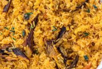 Flavorful Njanga Rice
