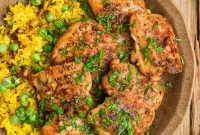 Succulent Pan-Seared Boneless Chicken Thighs