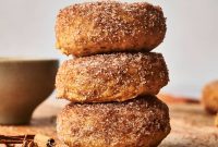 Spiced Autumn Doughnuts
