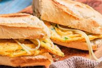 Cameroon’s Signature Spaghetti Omelette Sandwich