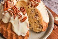 Decadent Butter Pecan Pound Cake