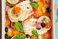 Sun-Kissed Mediterranean Fish Bake