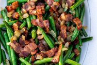 Rustic Green Beans with Crispy Bacon