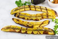 Perfectly Grilled Plantains