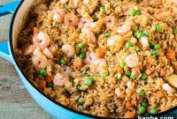 Vibrant Shrimp Jollof
