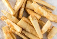 Golden Crispy Yuca Sticks