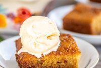Warm and Sticky South African Malva Pudding