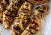 Grilled Chicken Skewers