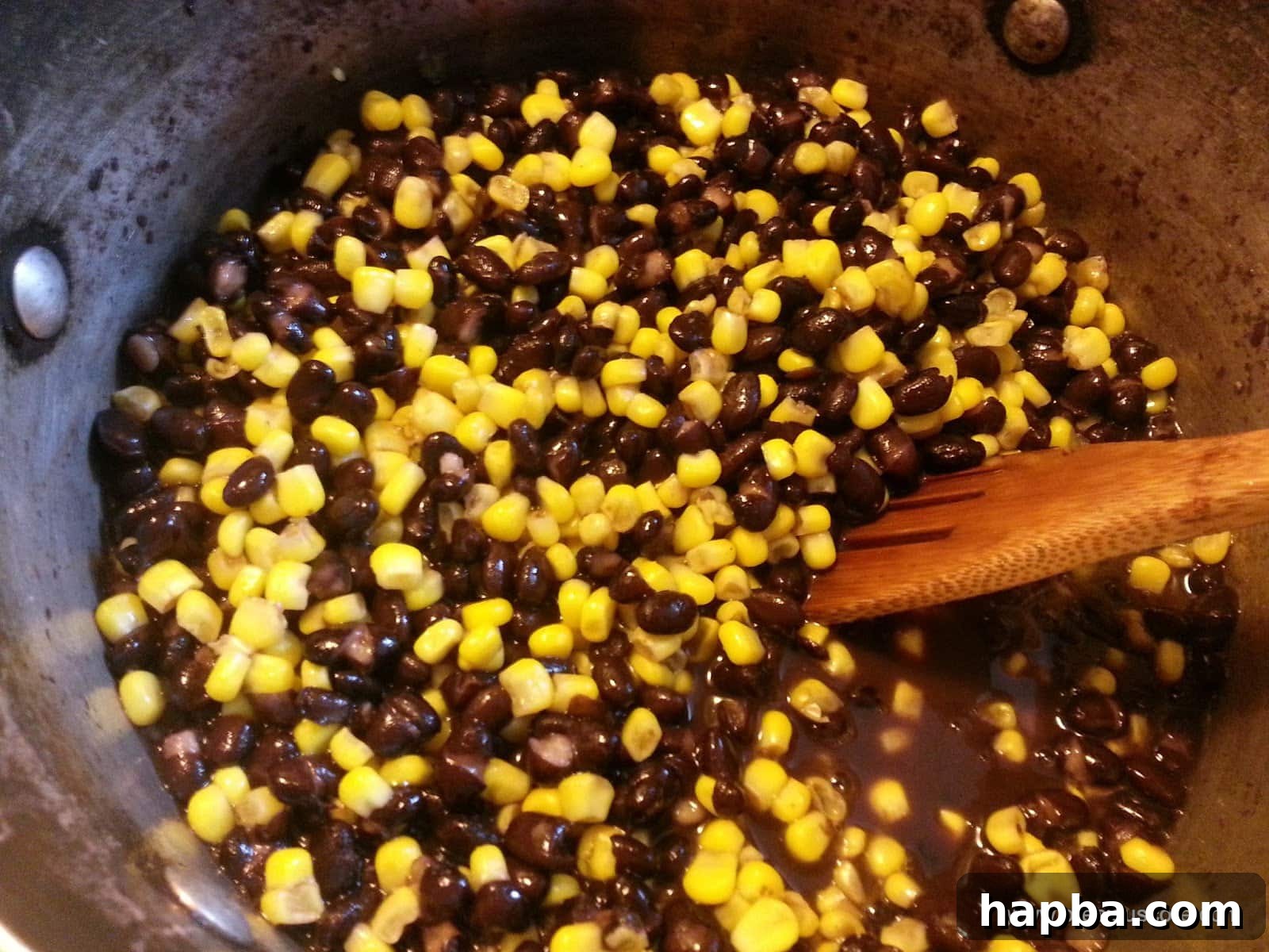 Cameroon Corn and Beans Porridge Ready for Spices