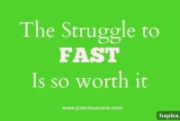 Enduring the Fast