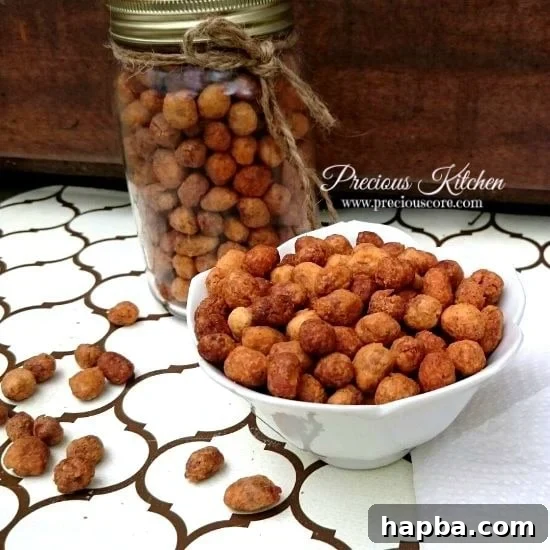Close-up of freshly fried Peanut Burger Snacks, showcasing their golden-brown coating