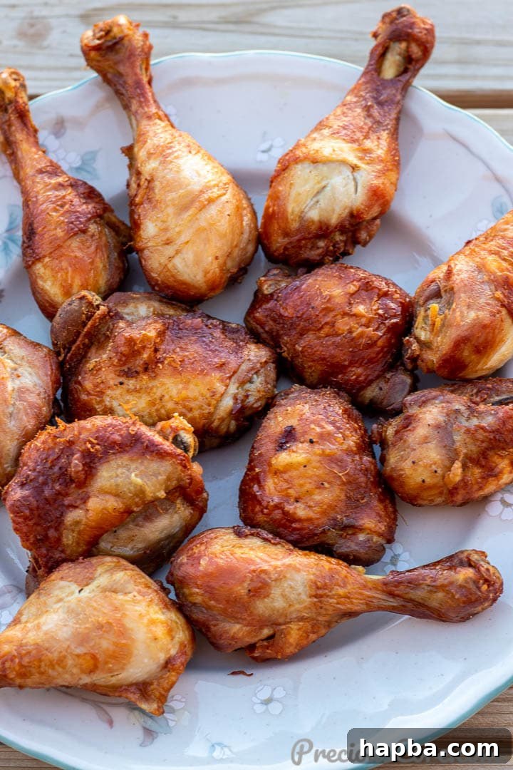 cooked chicken for jollof rice on a serving platter