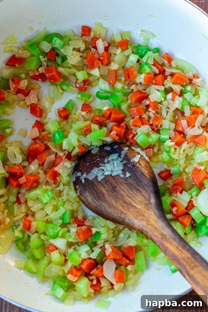 Hearty Lentil Pot 6 Pot with sauteed onions, garlic, carrots and celery