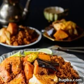 A Culinary Safari: 20 African Dinner Dishes 15 Senegalese dinner on serving platter: rice, fish and vegetables