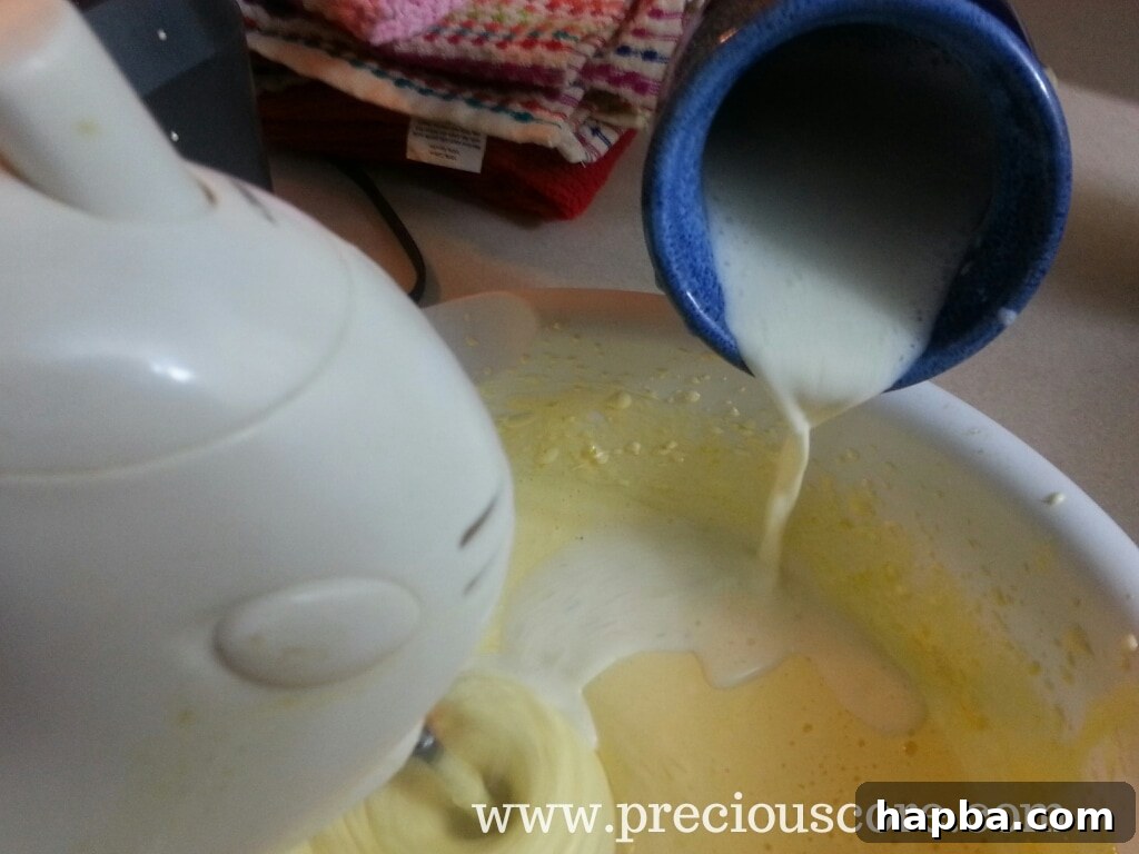 Egg yolks after tempering