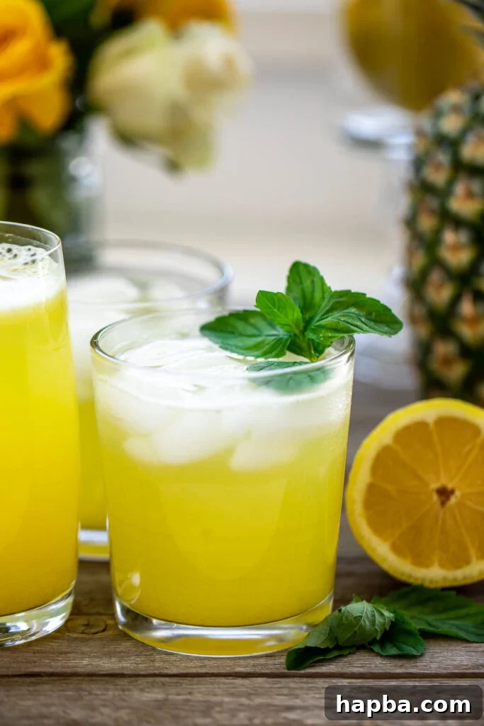 Tropical Zest Lemonade 3 Homemade Lemonade recipe ingredients