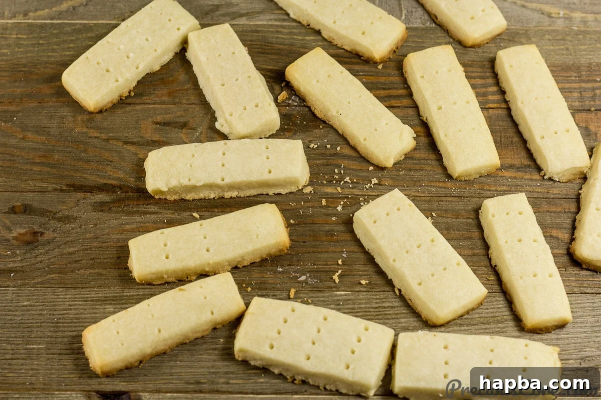 Baked Shortbread Cookies