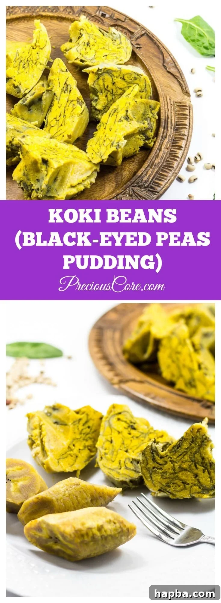 Koki beans (blackeyed peas pudding) - Precious Core