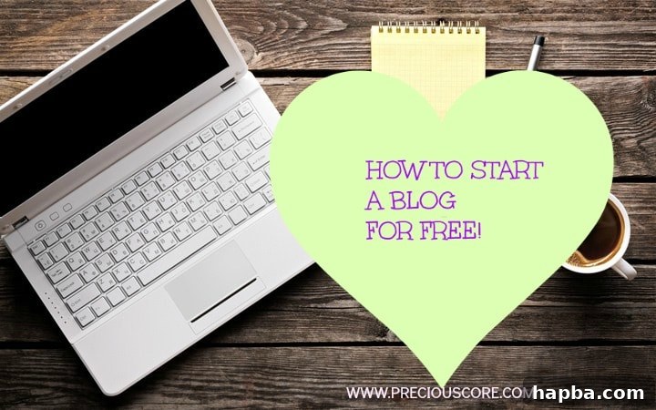 Launch a Blog for Free 2 A person typing on a laptop, symbolizing blogging and digital content creation