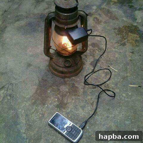 Cameroonians creatively charging phones