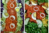 Cameroon’s Vibrant Salad with Zesty Dressing