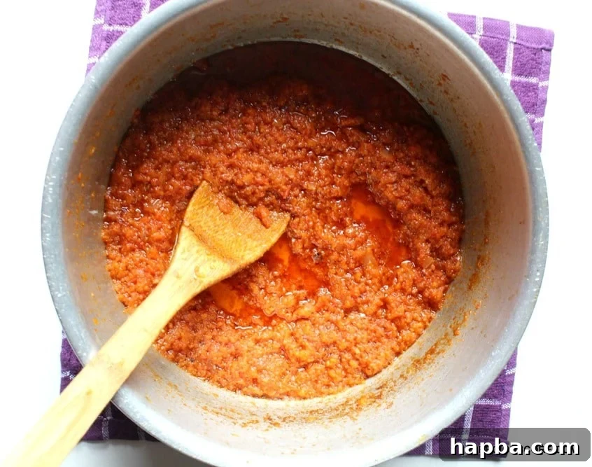 Rich Cameroonian Tomato Sauce Base for Fish Stew