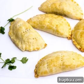 A close-up of Cameroonian fish pies, highlighting their golden, flaky crusts and inviting appearance.