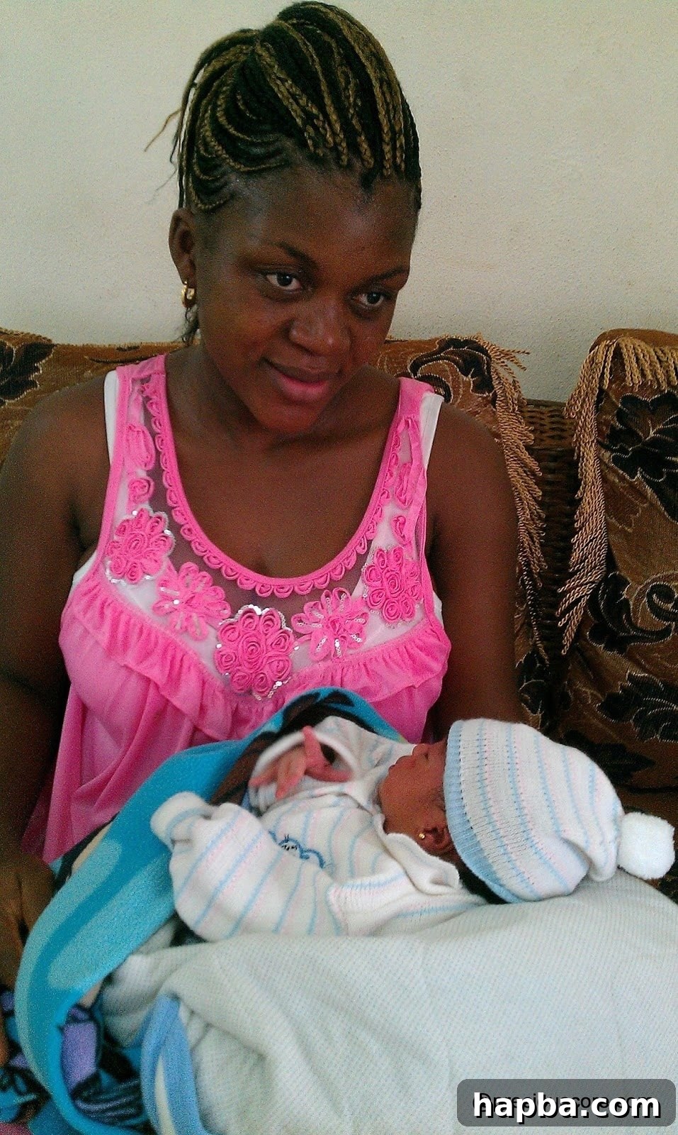 My Harrowing Childbirth 2 Smiling pregnant woman glowing with health