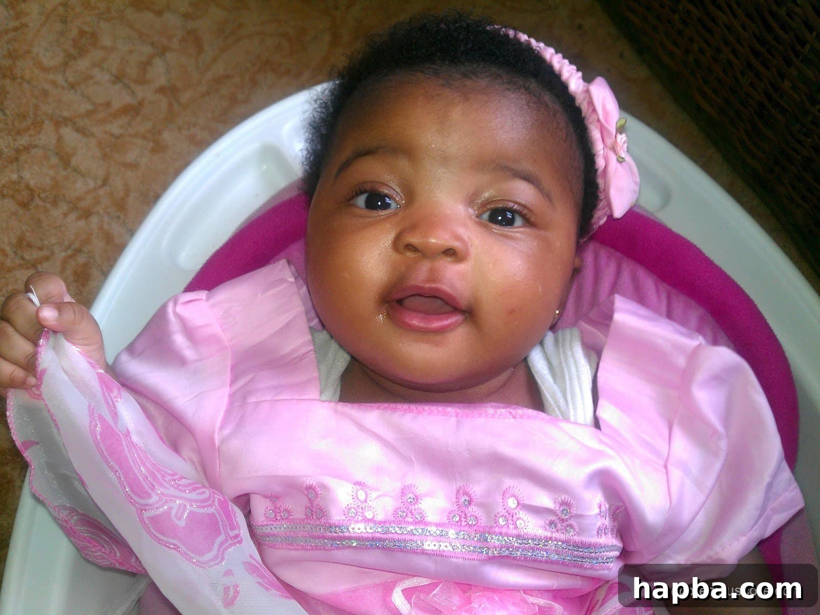My Harrowing Childbirth 7 A beautiful baby girl looking adorable