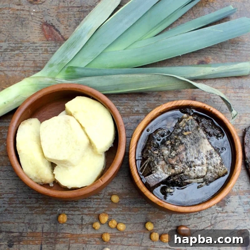 Mbongo Tchobi with African ingredients