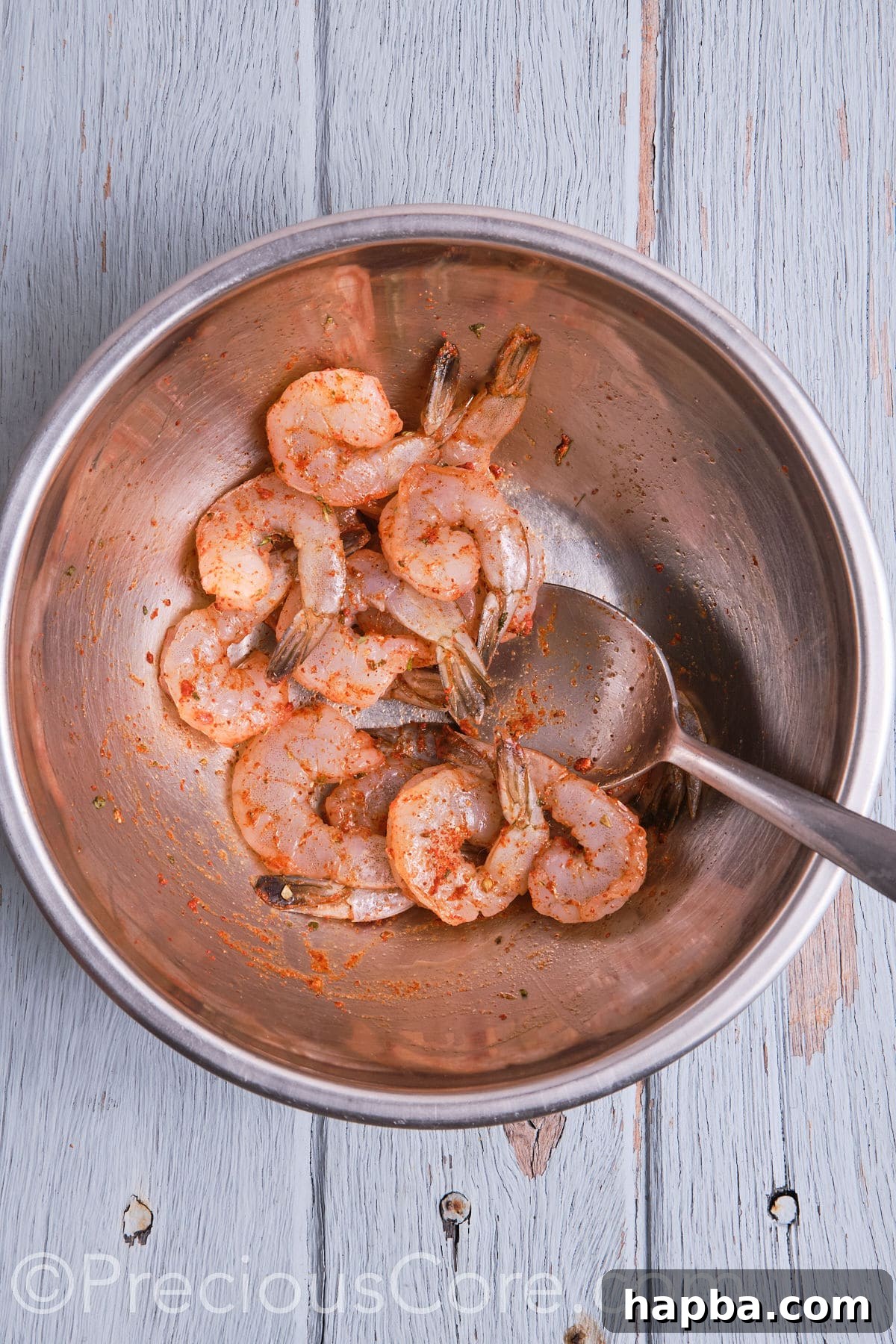 Kickin' Cajun Shrimp Deviled Eggs 16 Shrimp tossed with seasoning.