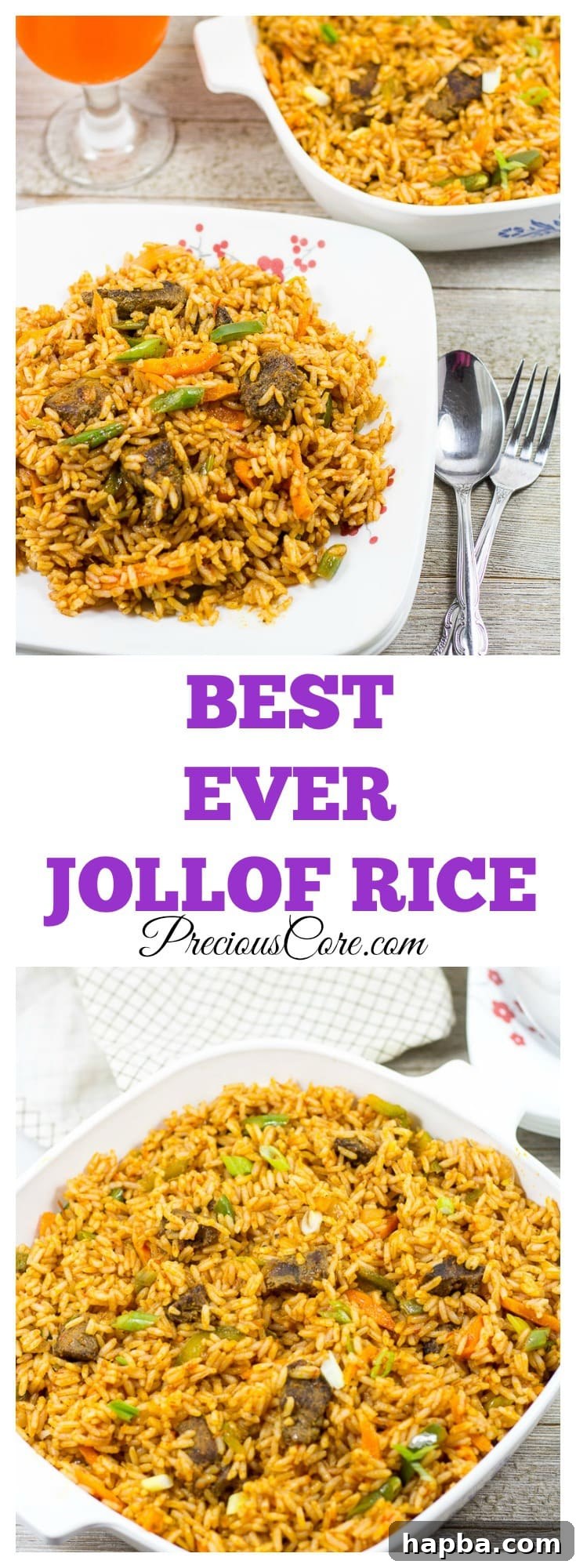 Best jollof rice recipe on the internet