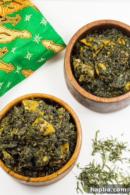 Eru Cameroon food