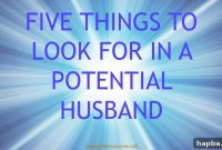 The 5 Qualities That Make a Man Husband Material