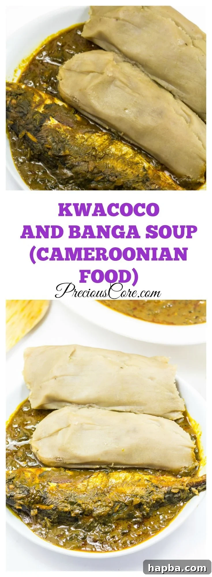 Kwacoco Banga Soup 7 Kwacoco and Banga Soup - Cameroonian Food: An essential African dish for your kitchen