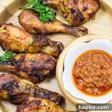 Perfect Oven Grilled Chicken, crispy and tender.