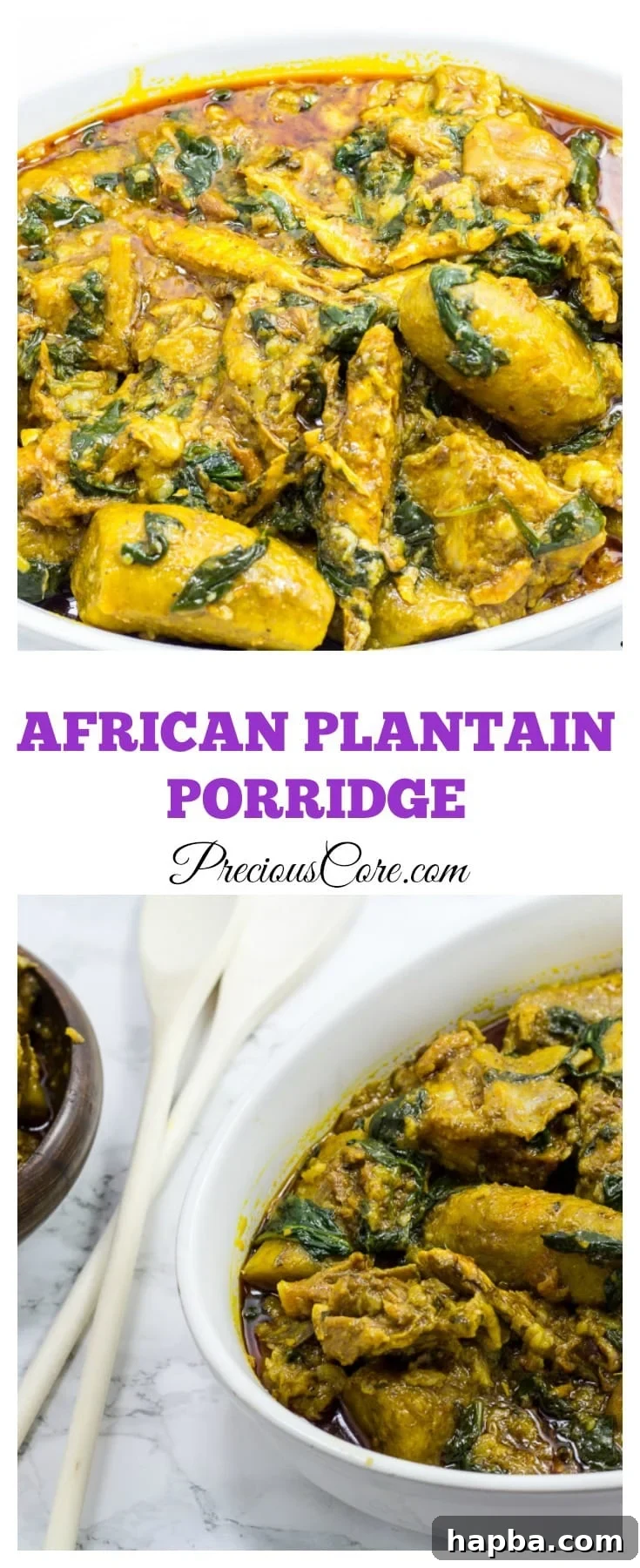 A vibrant, one-pot African plantain dish, perfect for a fulfilling dinner or lunch.
