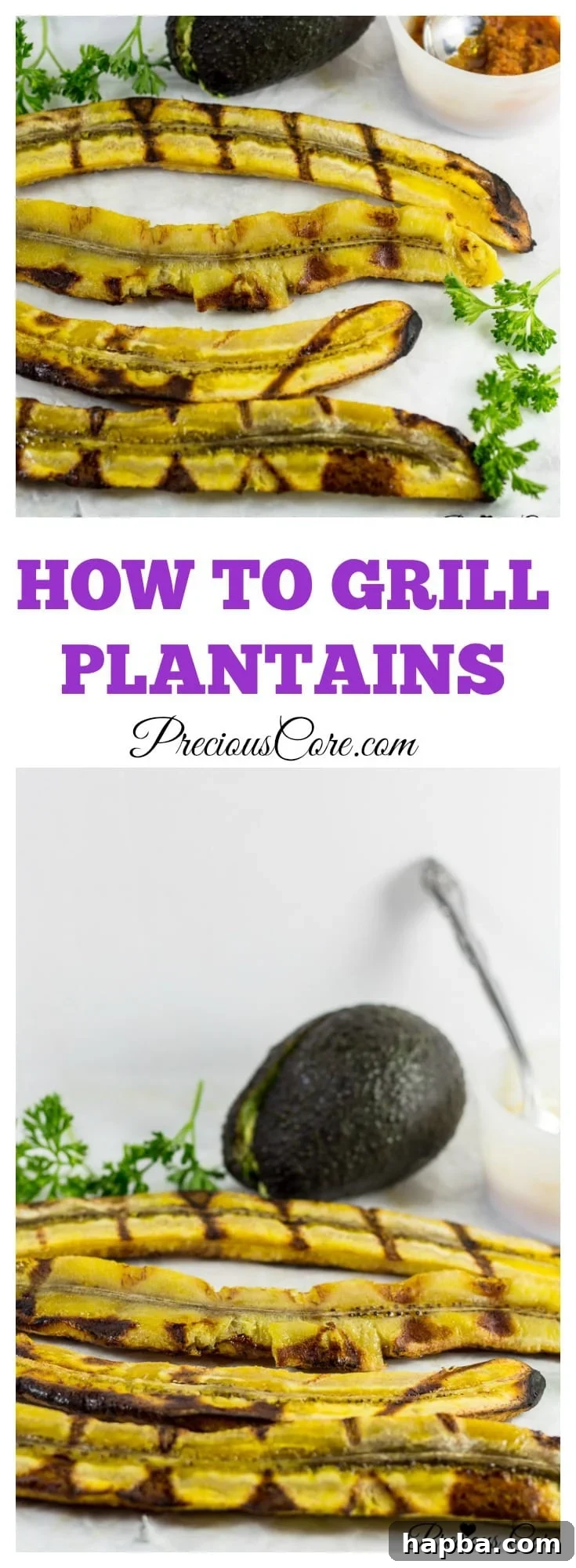 Perfectly Grilled Plantains 5 Perfect Grilled plantains - easy recipe