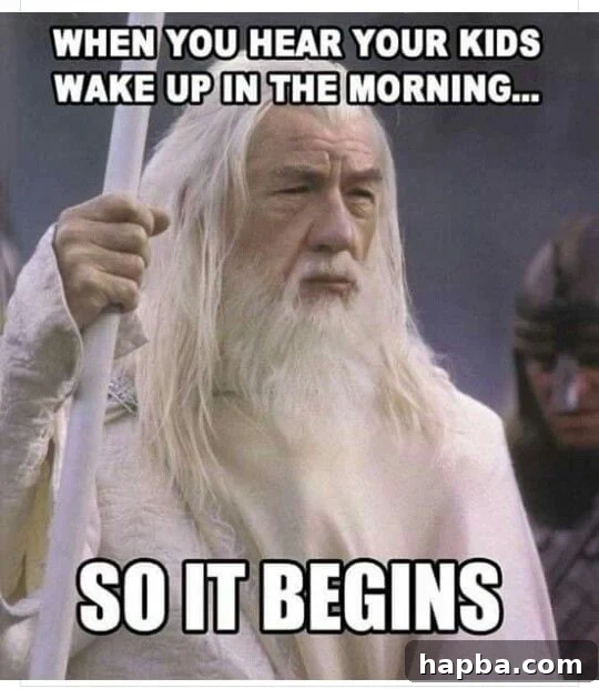 motherhood memes - Kids waking mom up