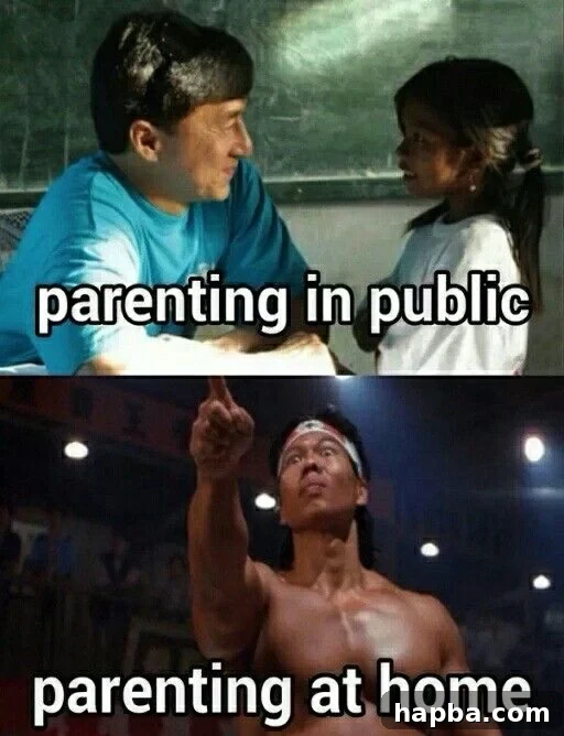 motherhood memes - The look when kids misbehave